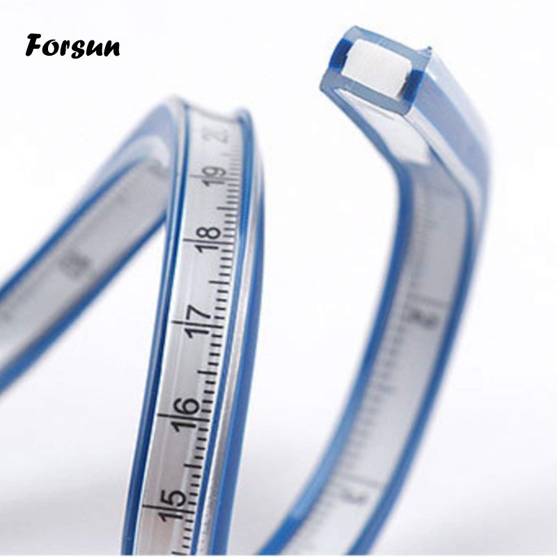 FORSUN 24 Inch (60cm) Flexible Curve Ruler Flex Design Rule, Ideal for use: Engineering Drawing, Design Graphics, Garment Design, All Kinds of Painting - Image 5